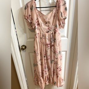 Chicwish cottage core dress